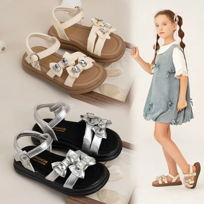 2026 Summer New Ins Fashion Girls Open-Toe