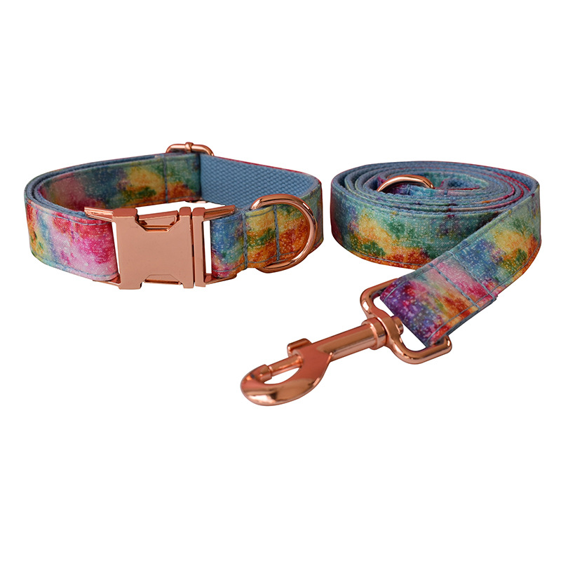 Collar leash set