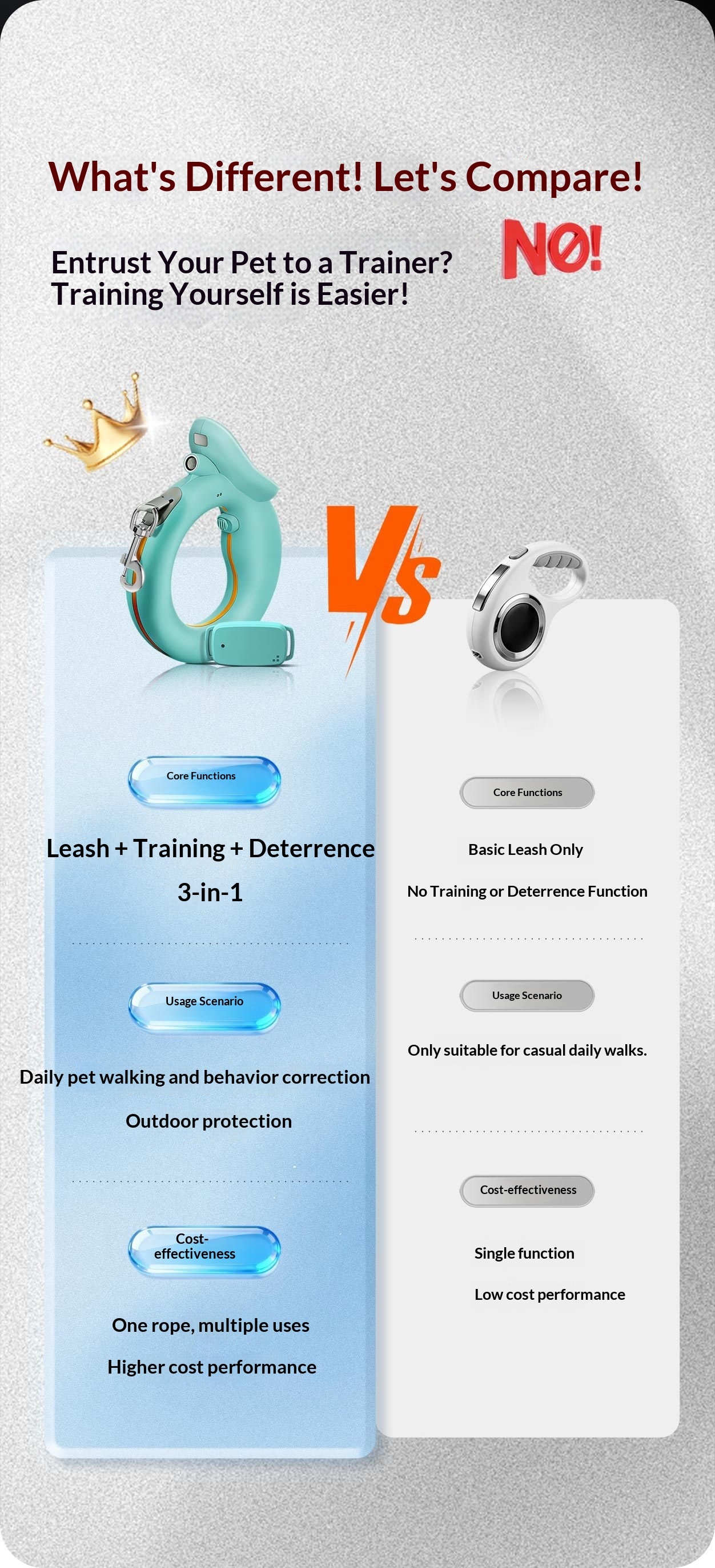 Smart Control Leash