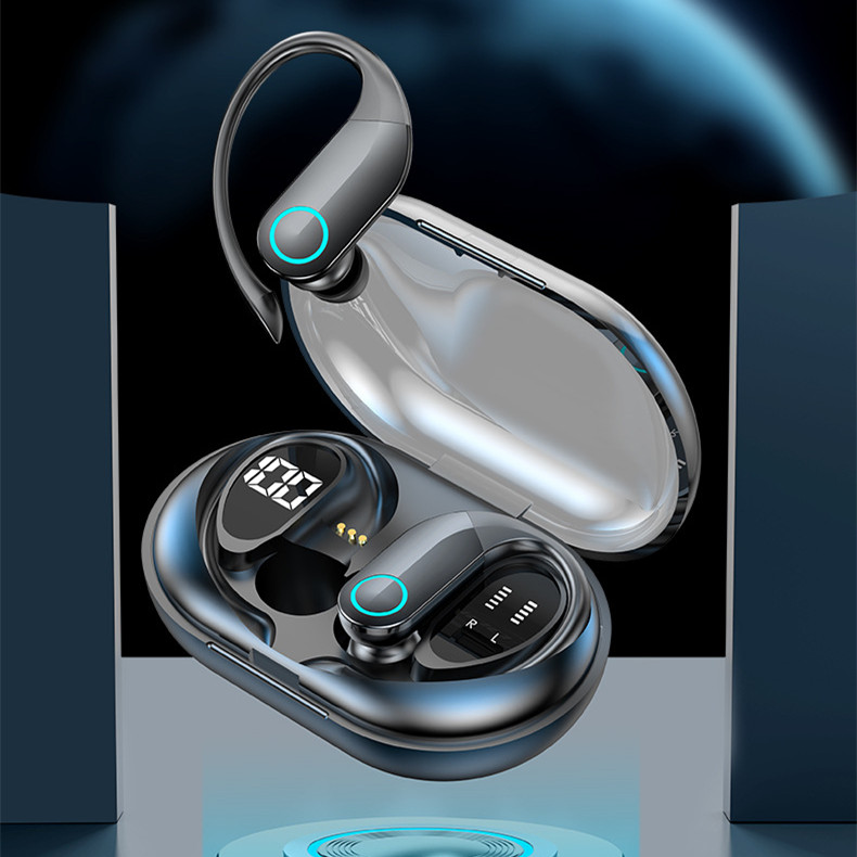 Sports High Power Digital Display Bluetooth Headset