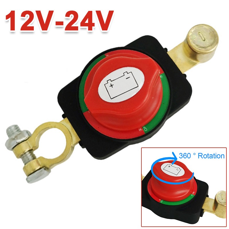12V 24V Car Battery Disconnect Cut Off Isolator Marine Truck Camper Boat — image 2