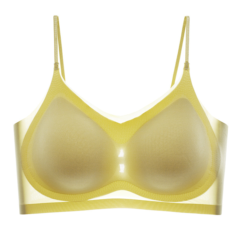 Title 6, Ultra-thin Cool Gauze Bra Beauty Back Sling Und...