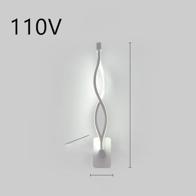 Wavy white 110V