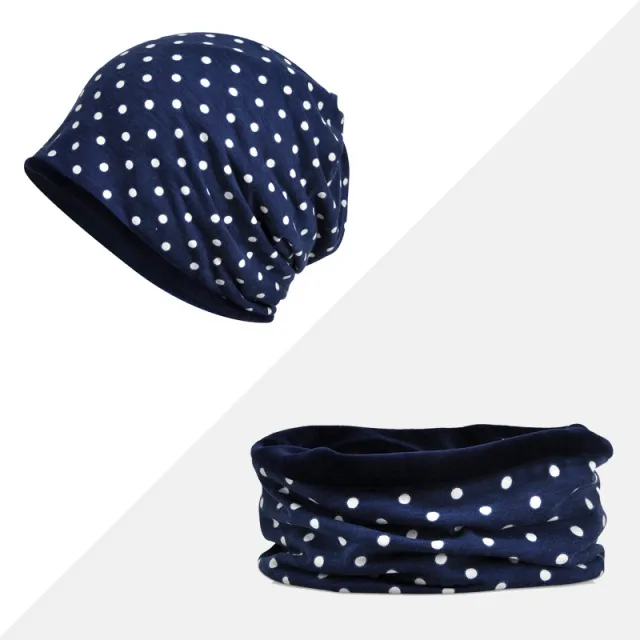 Fashion Turban Cotton Elastic Toe Cap Dark Blue - Shop at LoveMi