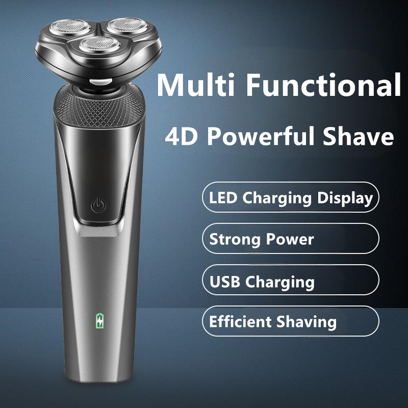 Electric Beard Nose Ear Trimmer Mens Shaver Razor Waterproof Pop-Up Wet Dry Cordless — foto 11