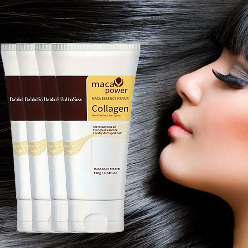 Only Supports Self Pickup With Waybill Collagen No Heat Hair Mask Deep Repair... 4