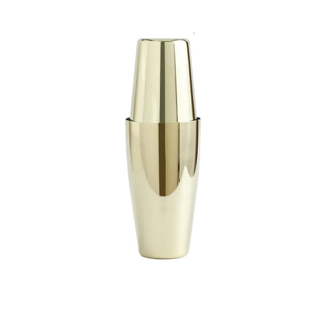 Stainless Steel Bar Boston Bartending Shaker Gold - Shop at LoveMi