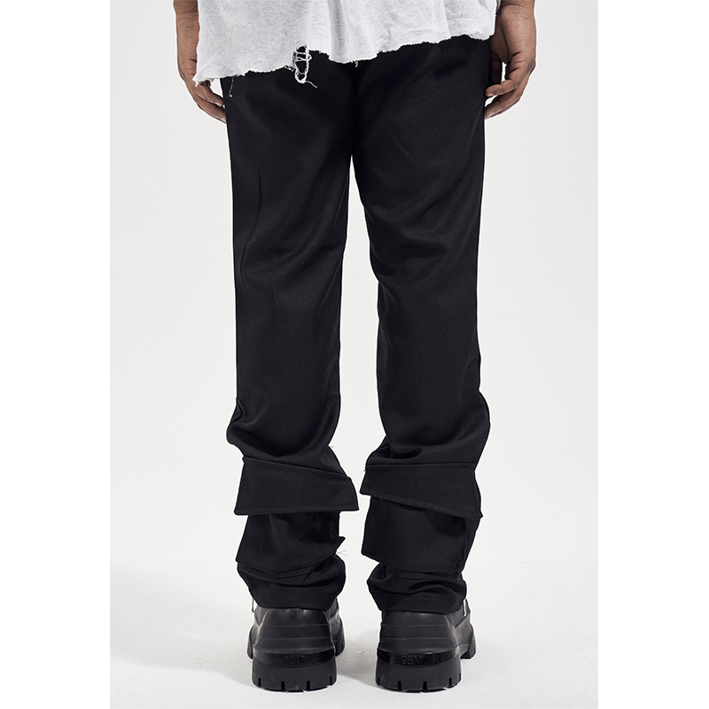 Men's Side Zip Fit Casual Pants