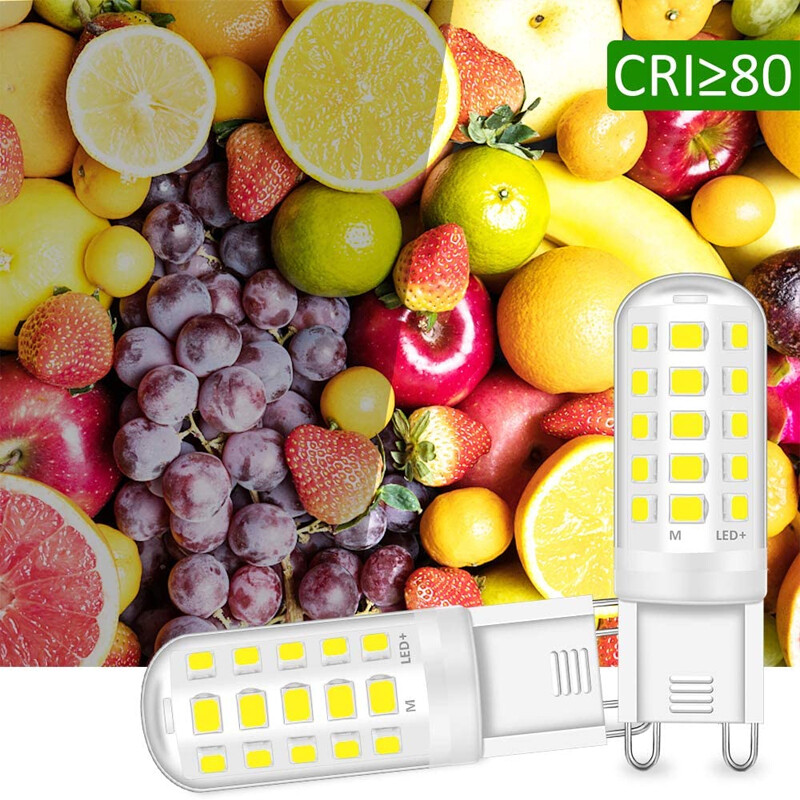 Warm White 3000K Actual 2700K,6x G9 LED Standard Light Bulbs Long Life Energy — image 10