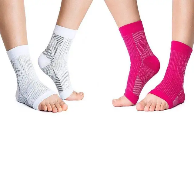 Anti Plantar Fascia Compression Stockings Pink - Shop at LoveMi