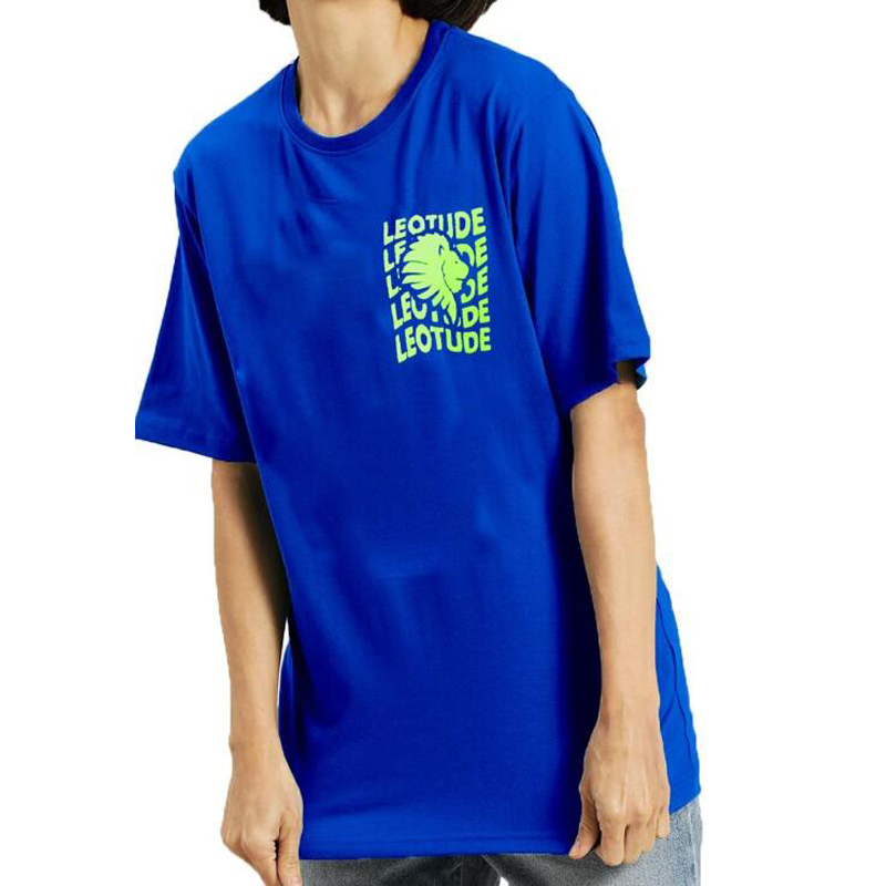 European And American Digital Printing Casual Round Neck Short Sleeves T-shirt