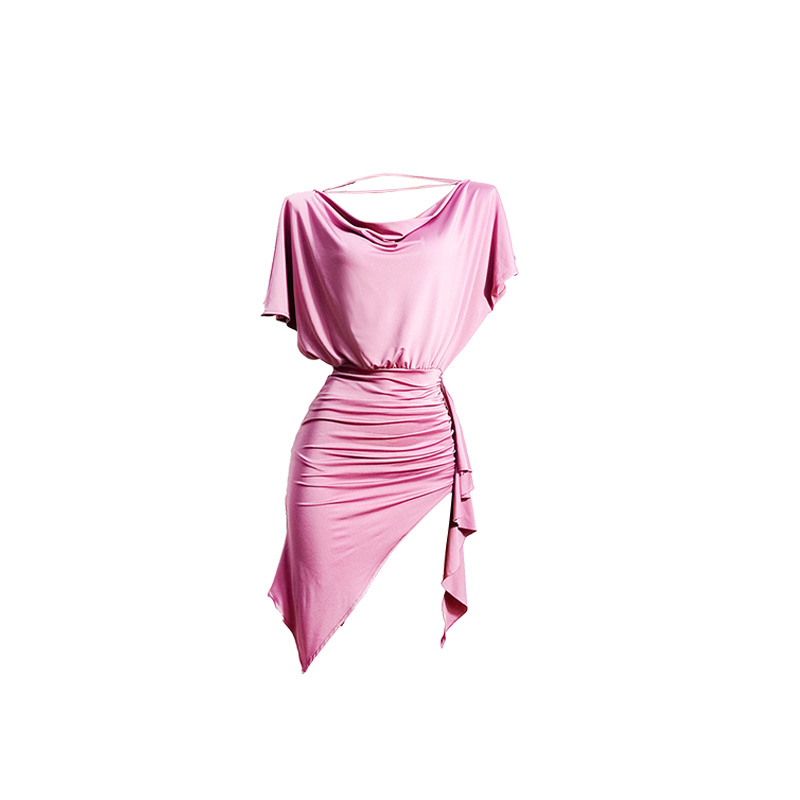 One-piece Skirt Irregular Split Practice Clothes