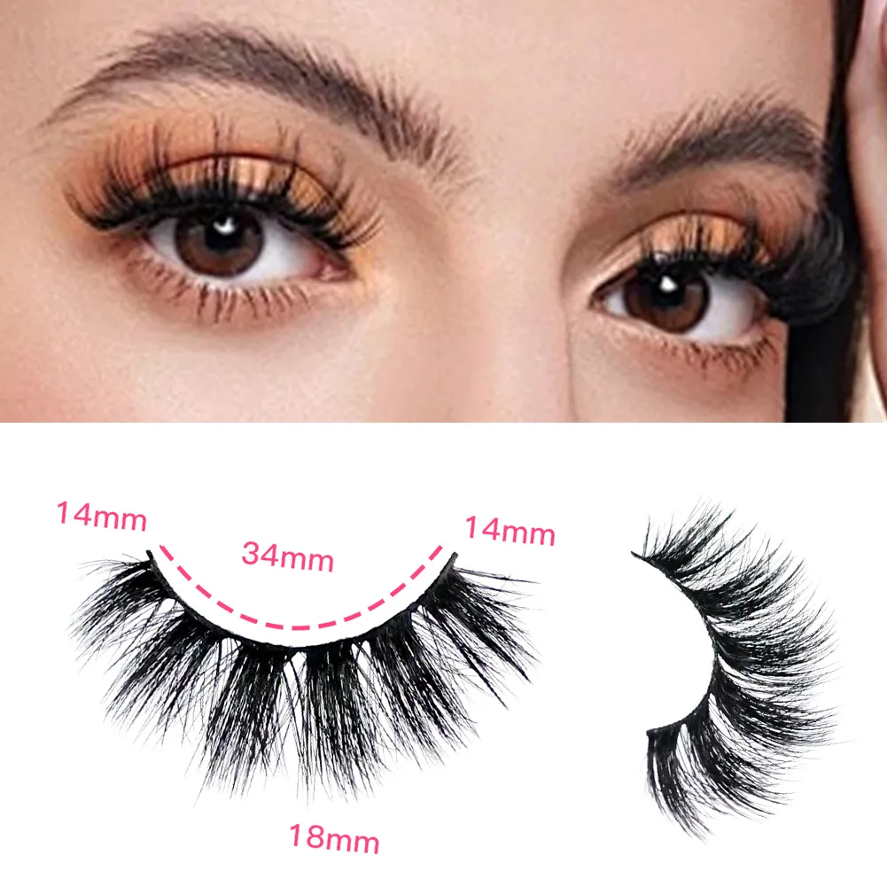3D False Eyelashes Are Multi-layered, Realistic, Soft