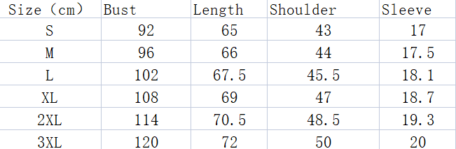 Color Printed T-shirt Short Sleeve Loose Top