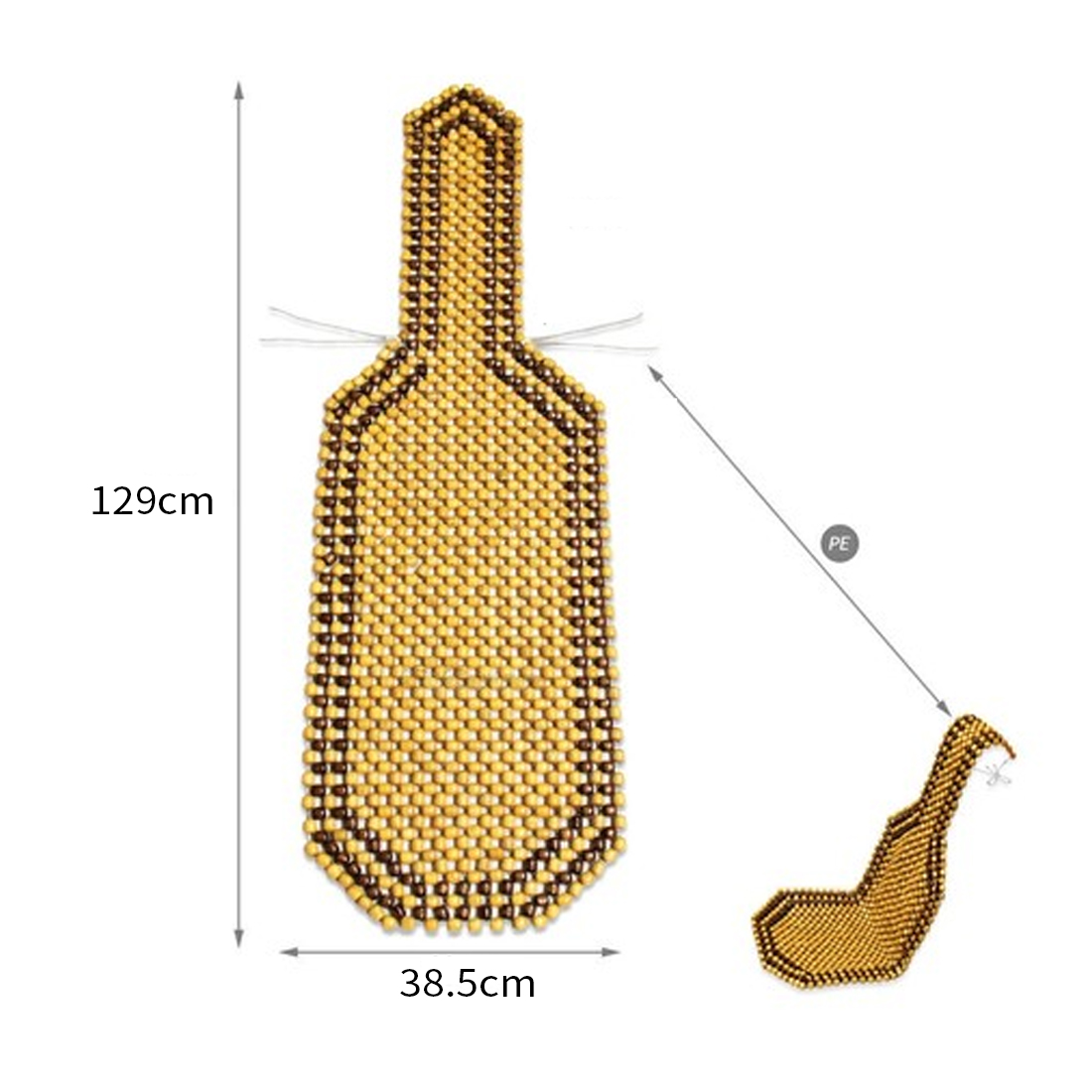 Universal Auto Car Beaded Seat Cover Massager Summer Cooling Cushion Mat Office 10