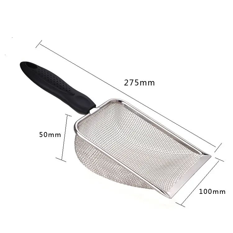 Stainless Steel Fine Hole Sand Leakage Shovel Cat Supplies