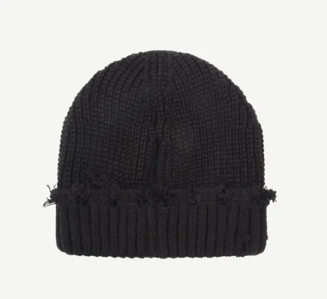 Korean Style All match Female Cute Pullover Hat Knitted Hat Black - Shop at LoveMi