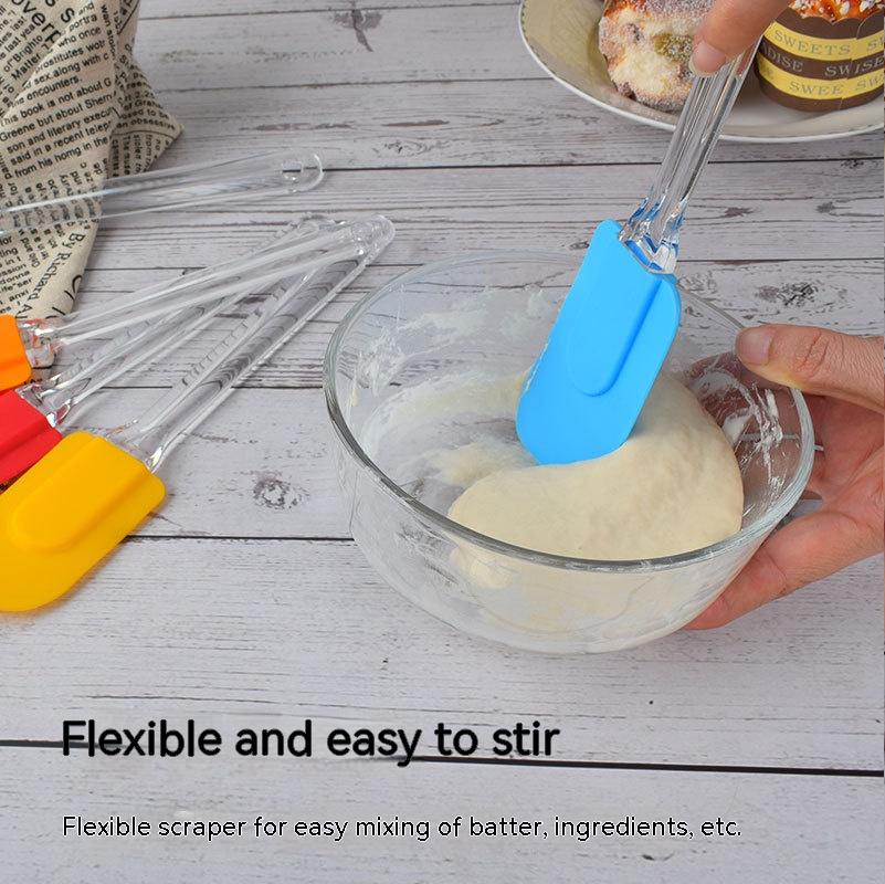 Title 2, Transparent Handle Soft Silicone Scraper