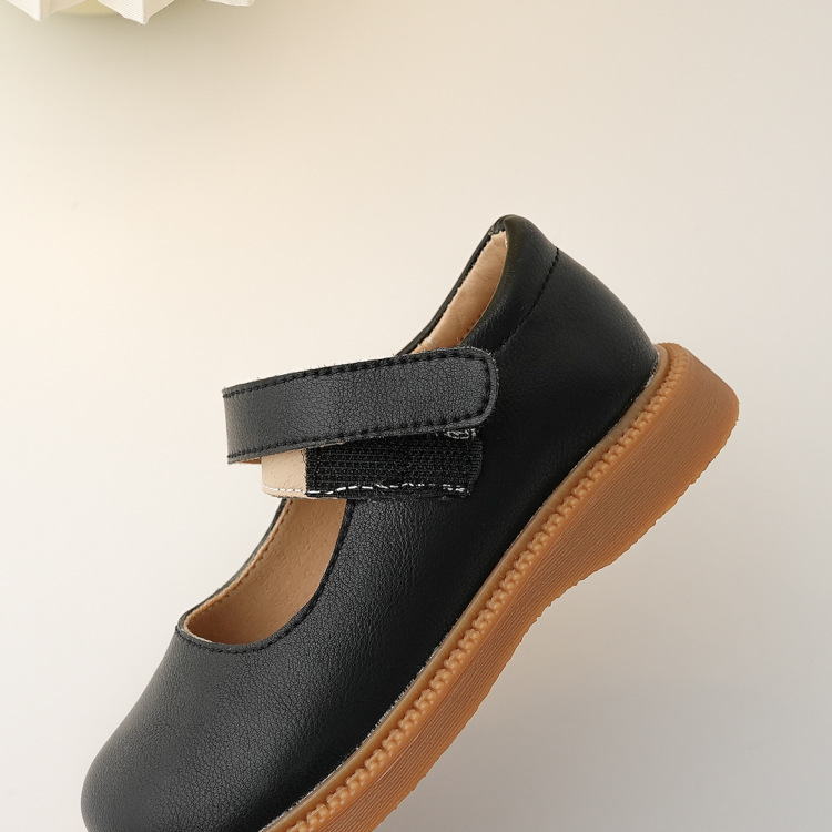 All-match Children's Neutral Leather Shoes - 23