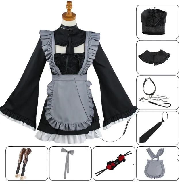 Kitagawa Kaimeng Cos Suit JK Uniform Dressing Doll Falls In Love With Five New Dishes Cospaly Role Playing Black - Shop at LoveMi