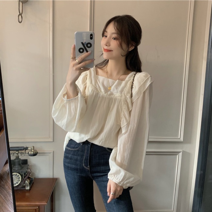 Sweet Design Long-sleeved Shirt