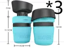 3Pcs Sky Blue
