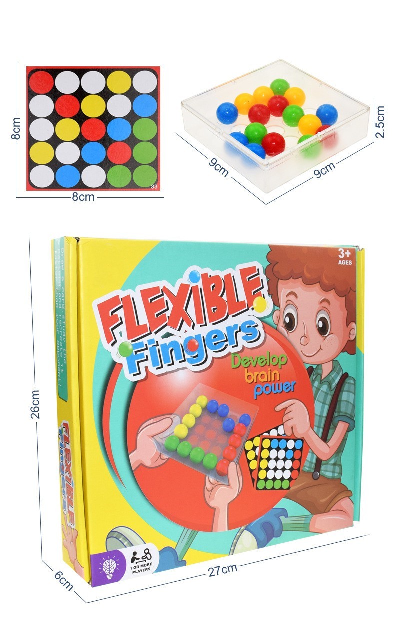 Title 4, Finger Chessboard Flexible Grounder Multi-perso...