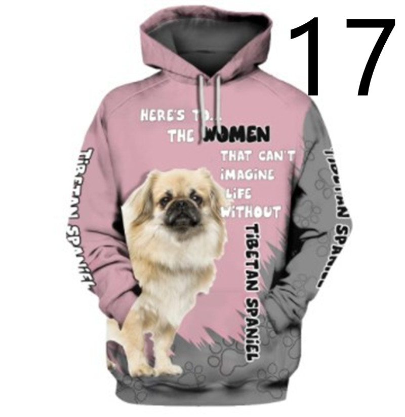 Thin 3D Digital Printing Hooded Sweatshirt