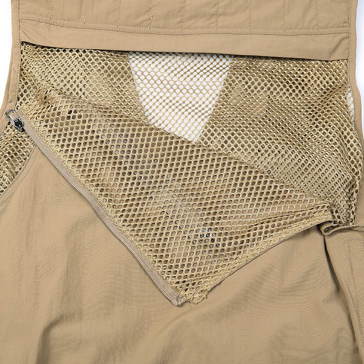 Thin Men's Multi-function Vest With Multiple Pockets