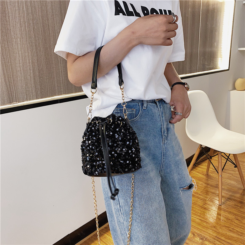 Title 5, Sequins Cute Mermaid Female Shoulder Messenger...