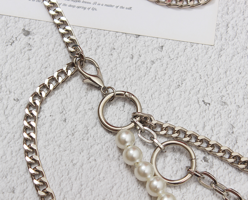 Title 4, Fashion All-match Pearl Waist Chain Decoration ...