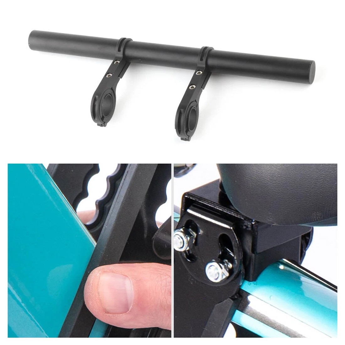 Kids Bike Seat Front Mounted Seats Detachable Mountain Bike Kid Seat  Armrest 10