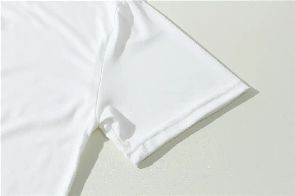 Sunrise Print Short Shirt Team Uniform European And American Fabrics
