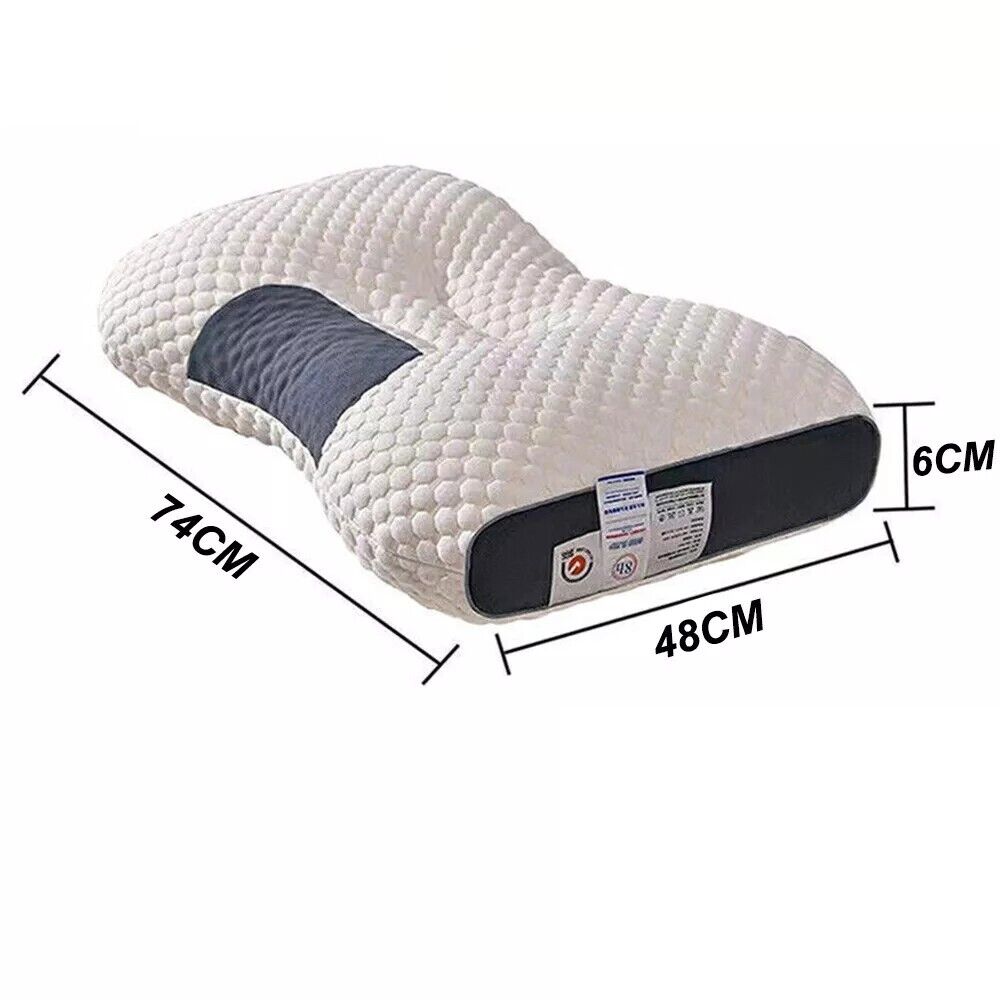 Foam-Pillow Cervical For Neck And Shoulder Pain Ergonomic Orthopedic 3