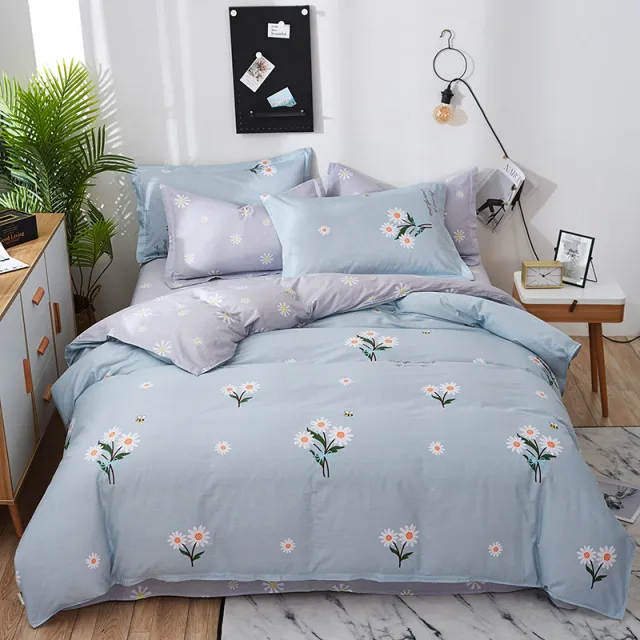 Twill Cotton Four piece Set Seasons Quilt Cover 3 Style - Shop at LoveMi