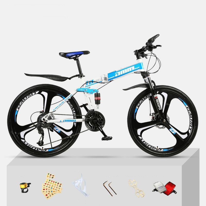 Dual Shock Absorbing Off-road Variable Speed Racing Male And Female Student Bike - Picture 12 of 13