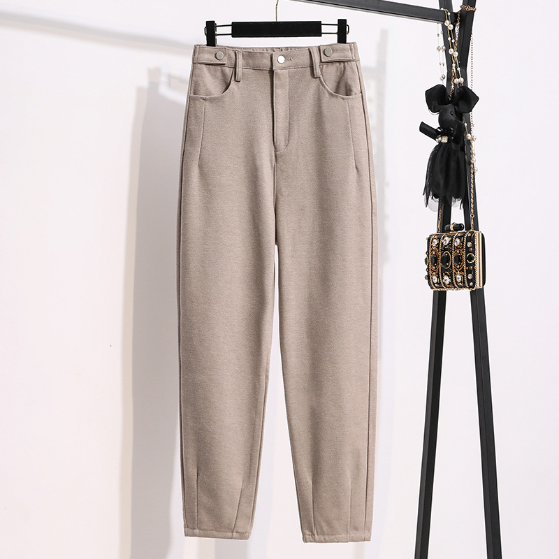 Title 13, Dames wollen broek met hoge taille, afslankend,...