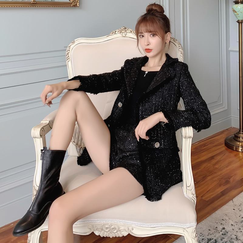 Tweed Fashion Small Fragrant Milk Jacket