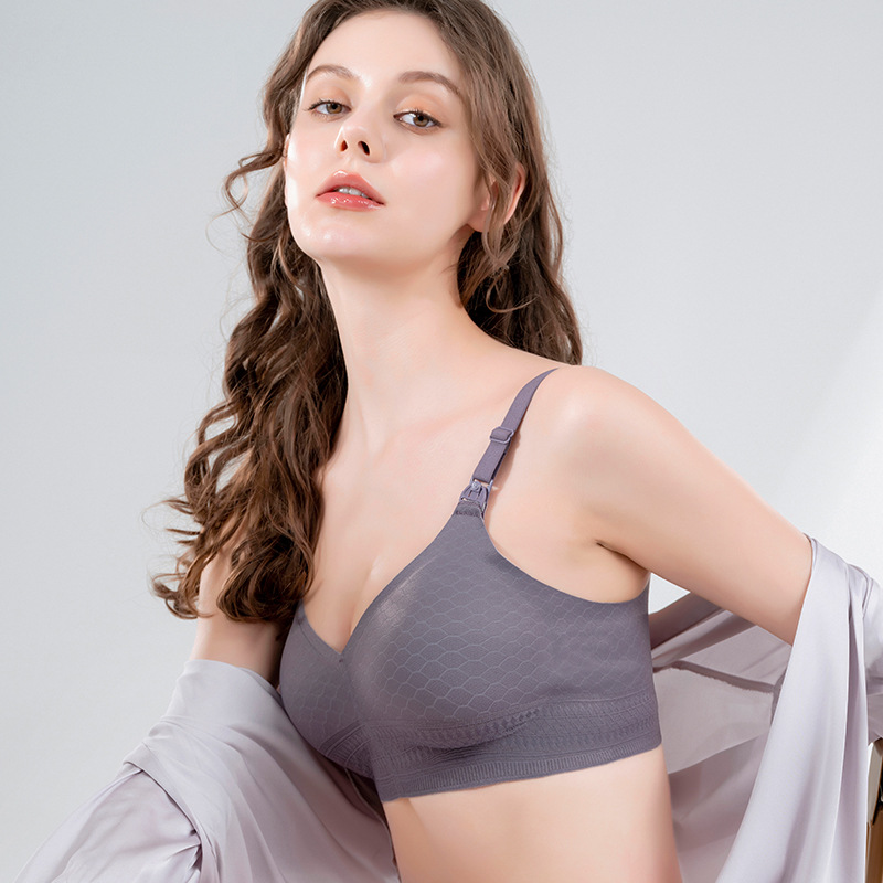 Title 5, Nursing Bra Gather Pure Cotton Nursing Underwea...