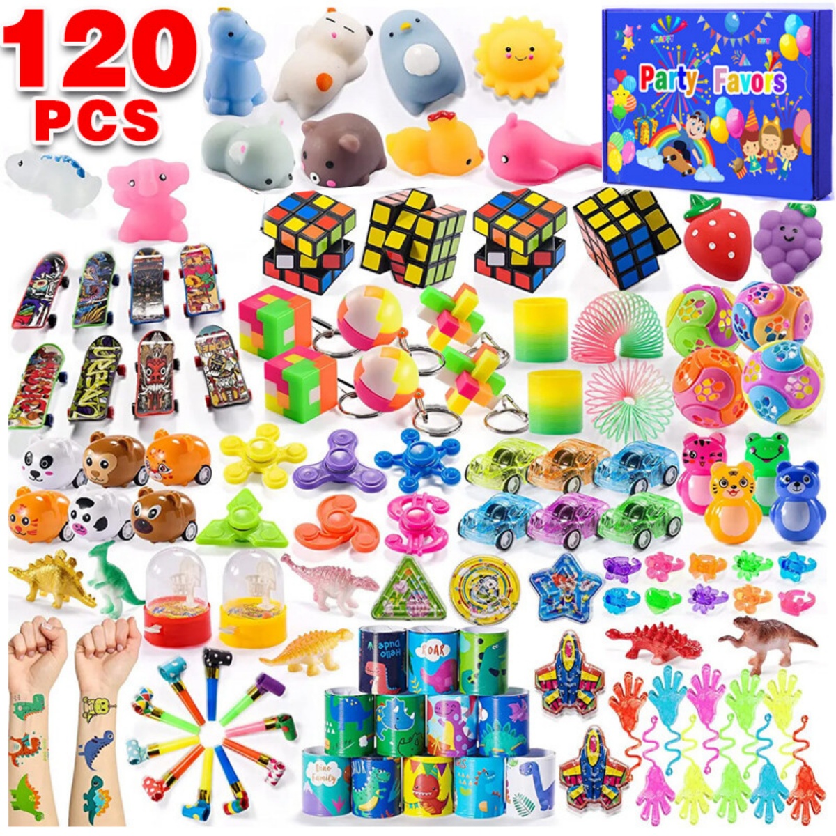 120X Boys Girls Party Bag Fillers Lucky