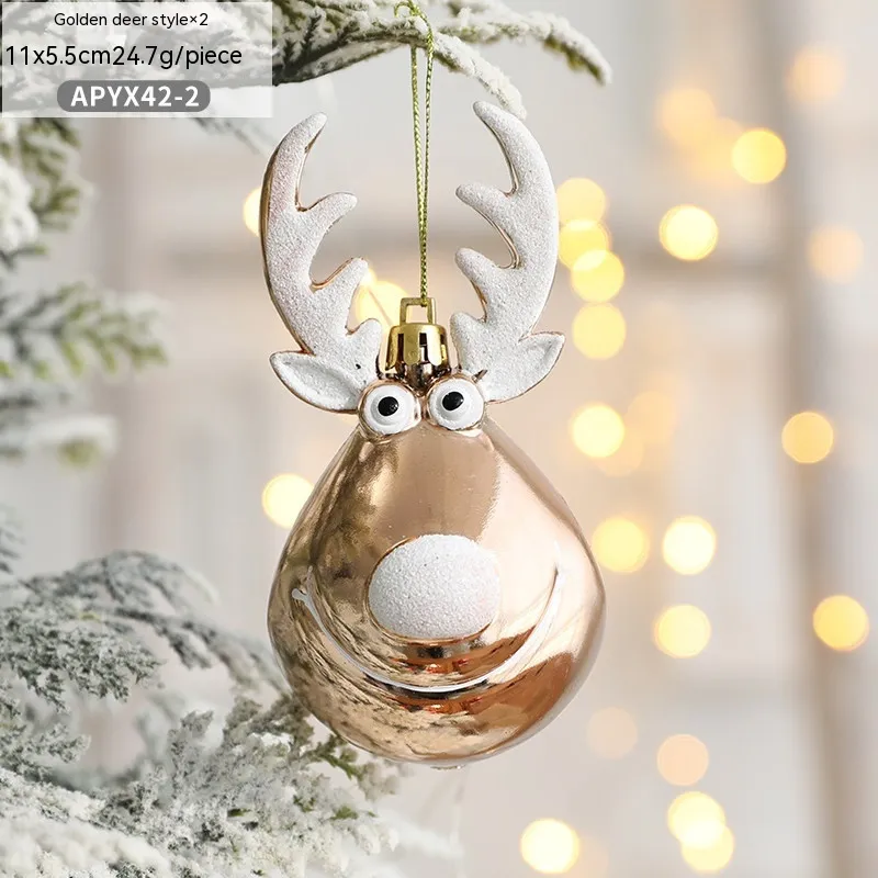 Decorative Ornaments Christmas Tree Ornaments Plastic – image 5