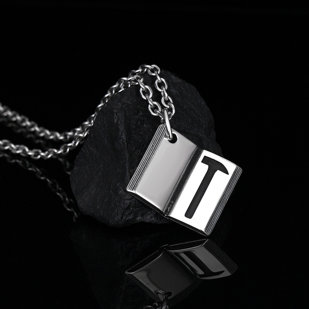 Men's Fashion Personality Titanium Steel Pendant Necklace