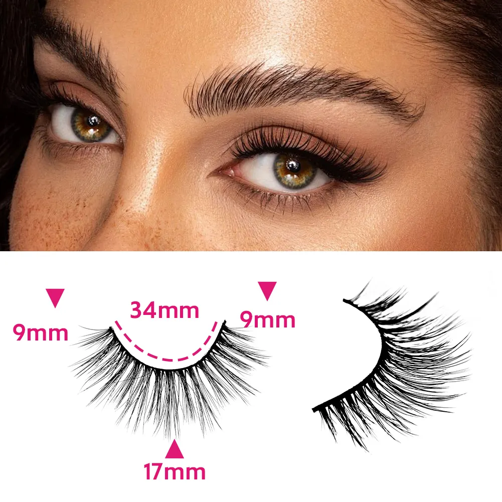 3D False Eyelashes Are Multi-layered, Realistic, Soft
