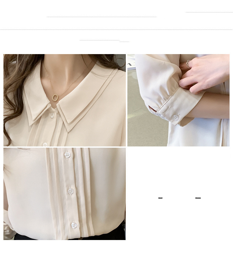 Title 3, Double-layer Doll Collar Shirt Design Feels Lig...