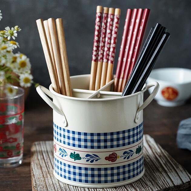 Chopsticks Box Table Storage Household Simple