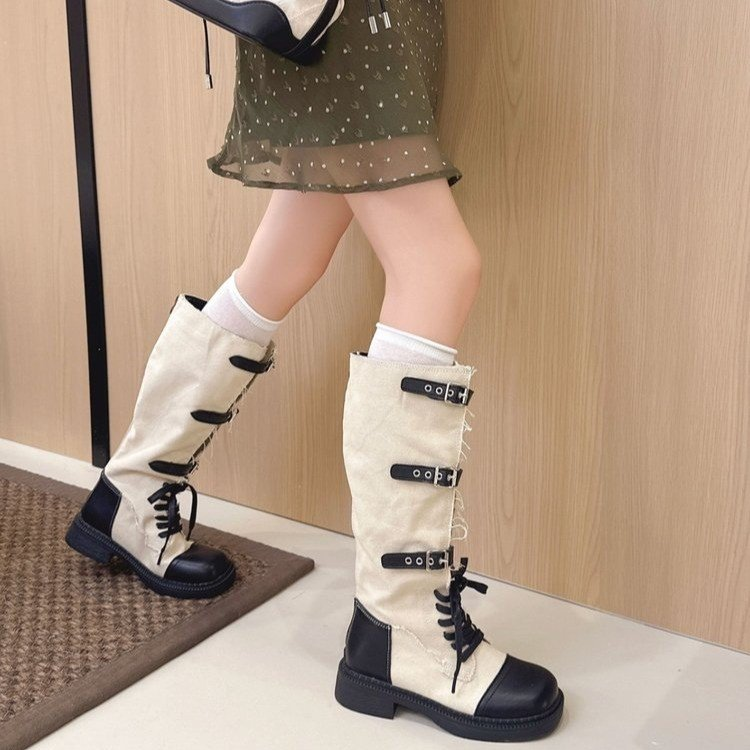 Fringe Knee-High Western Boots, picture 4 of 5