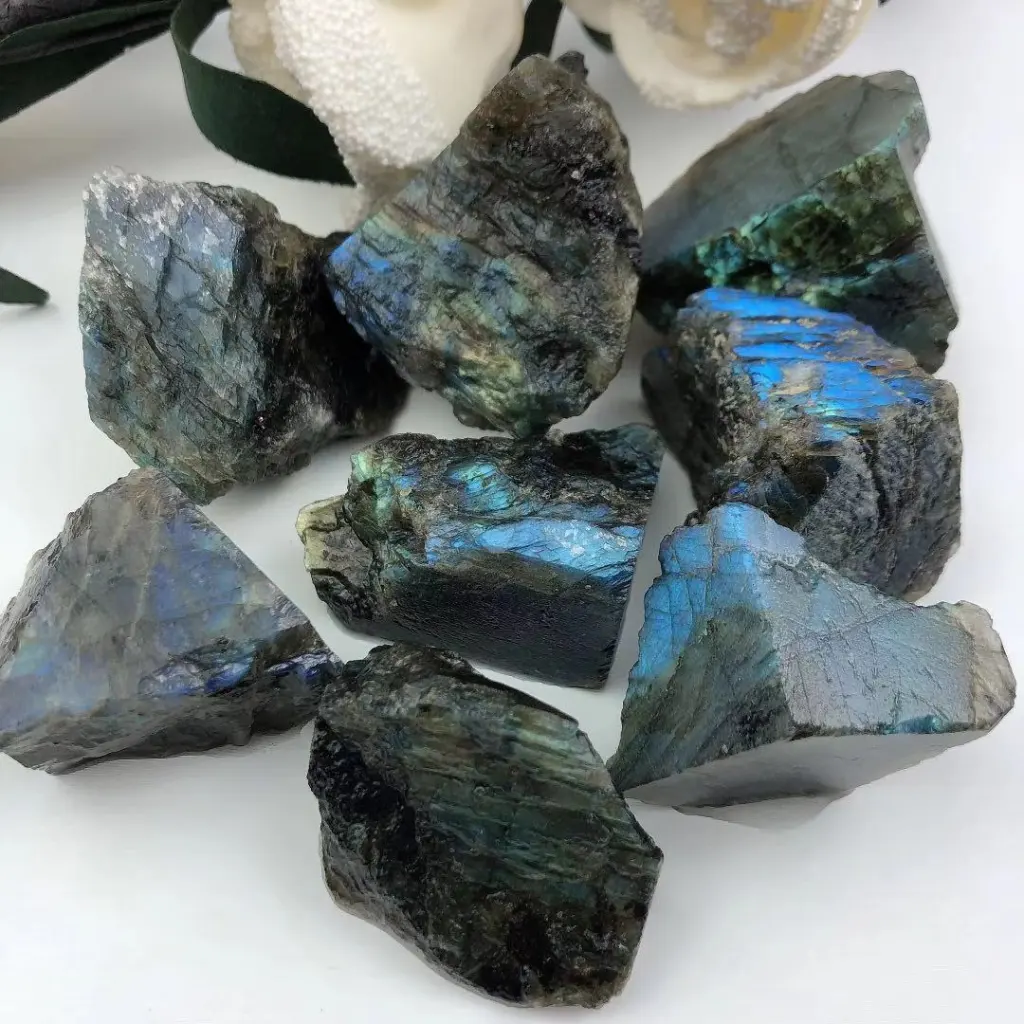 Polished And Fish Tank Flower Pot Landscaping Stone - Blue