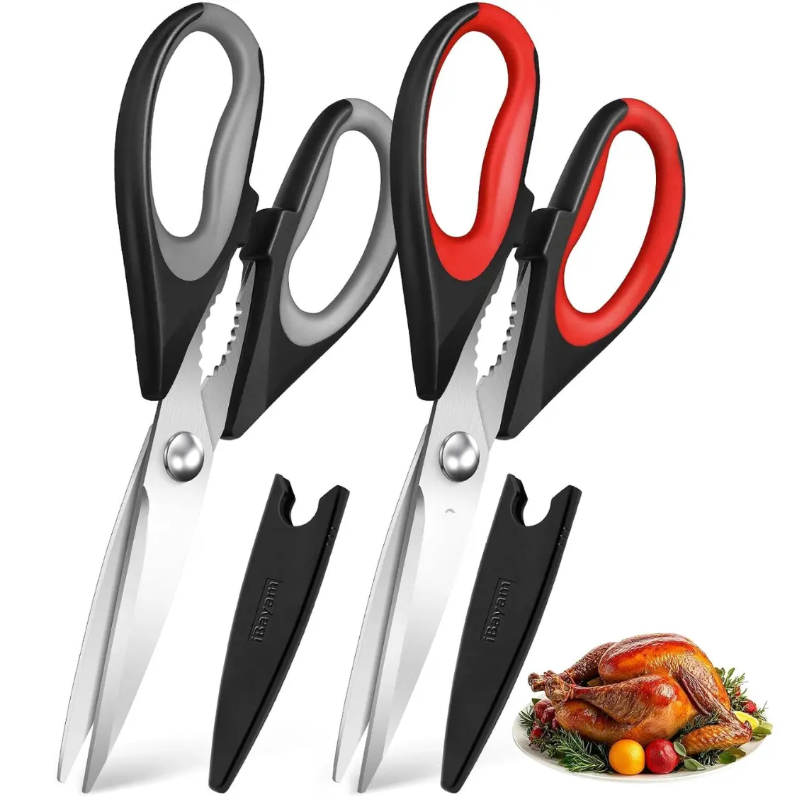 Kitchen Scissors Shears All Purpose Heavy Duty