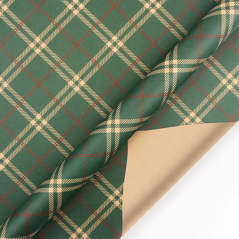 Vintage Christmas Kraft Wrapping Paper Christmas Gift Wrapping Paper – image 10