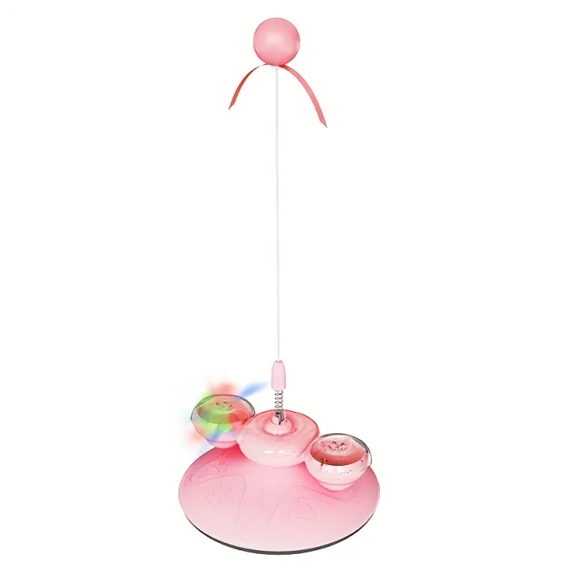 Cat Stick Cat Toy Ball Pink - Shop at LoveMi